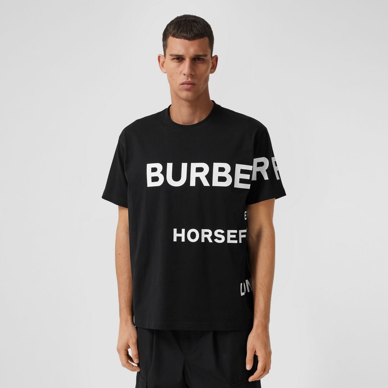 Horseferry Print Cotton Oversized T-shirt - 2