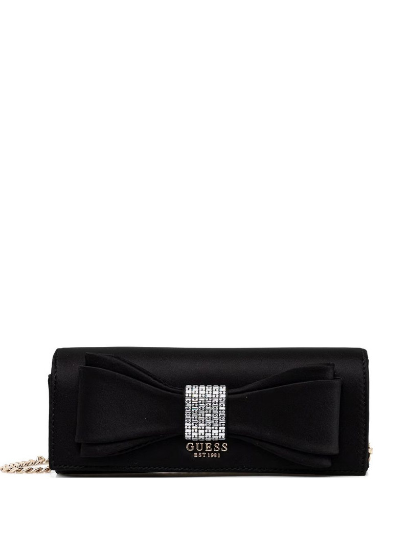 mini Elsie bow-embellishment clutch bag 1