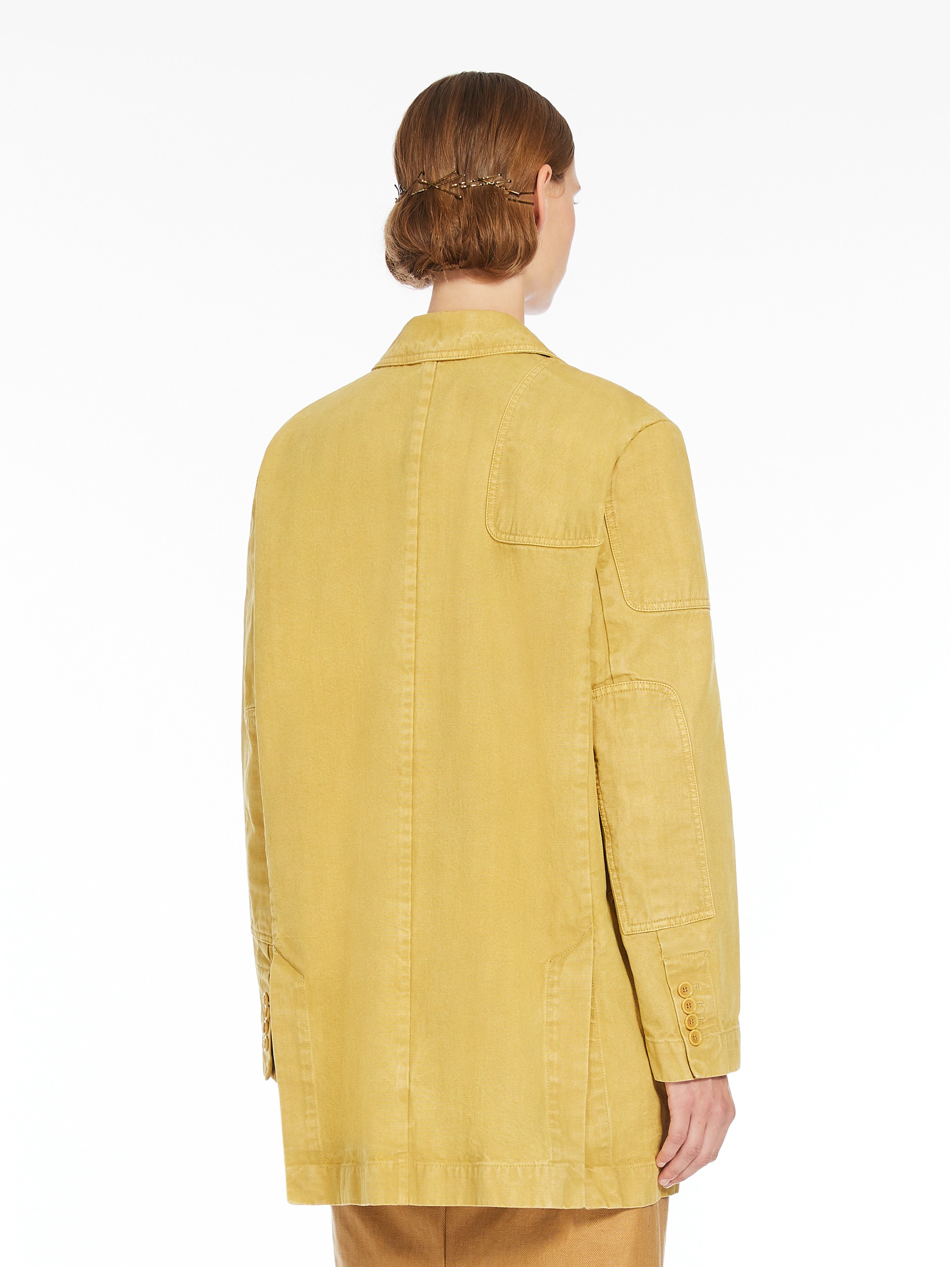 DIZZY Cotton canvas oversized jacket - 4