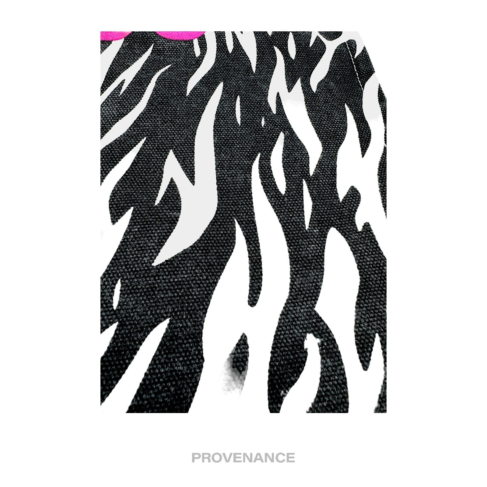 Gucci Garden FUOCO Zebra Cotton Tote Bag - Black/White - 7
