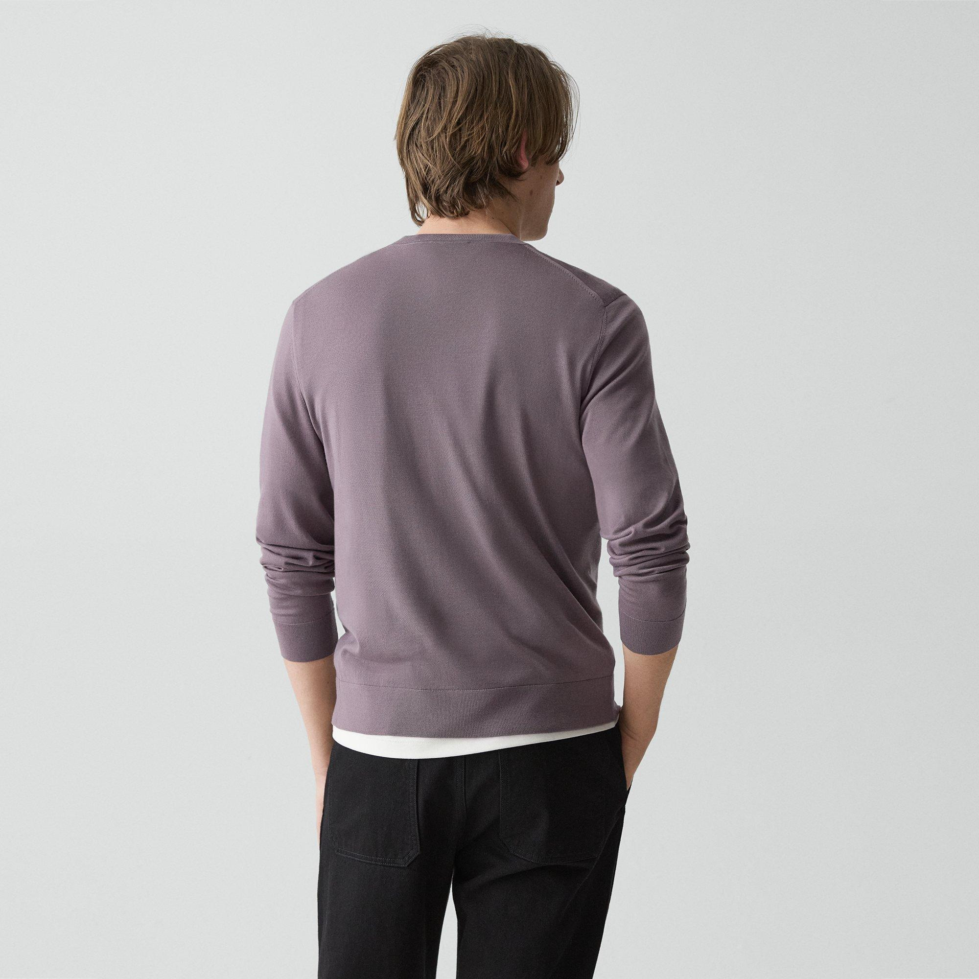 Crewneck Sweater in Regal Wool - 4