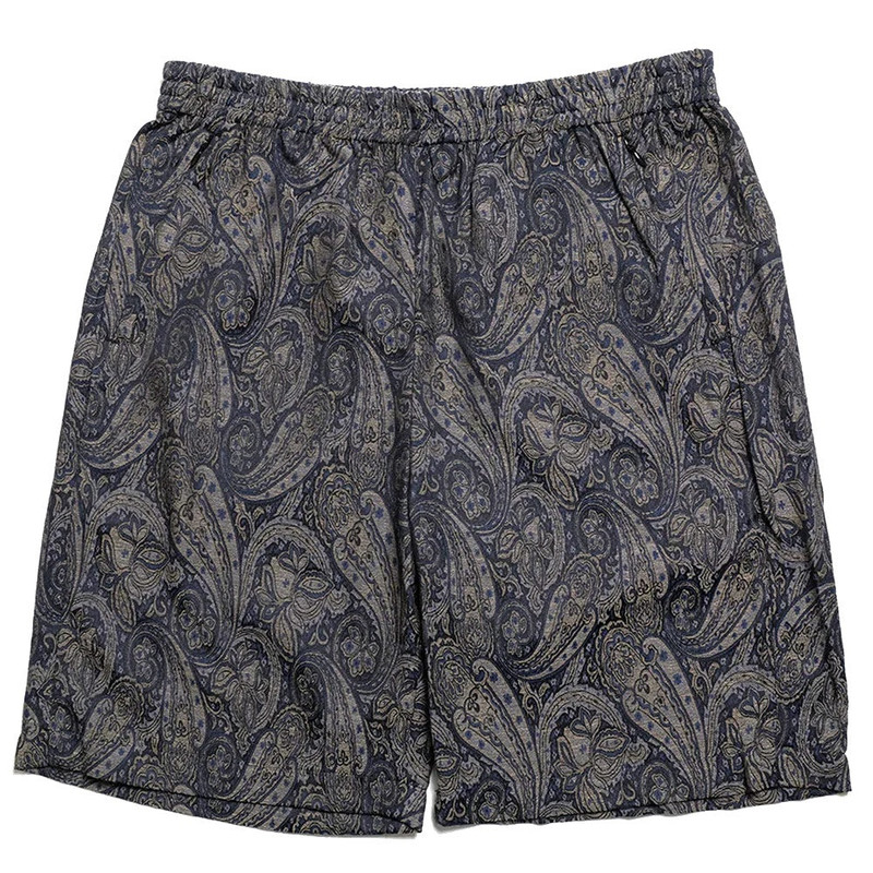 Rebuild by Needles | Basketball Short - PE/C Jacquard Cloth 'Paisley' - 1