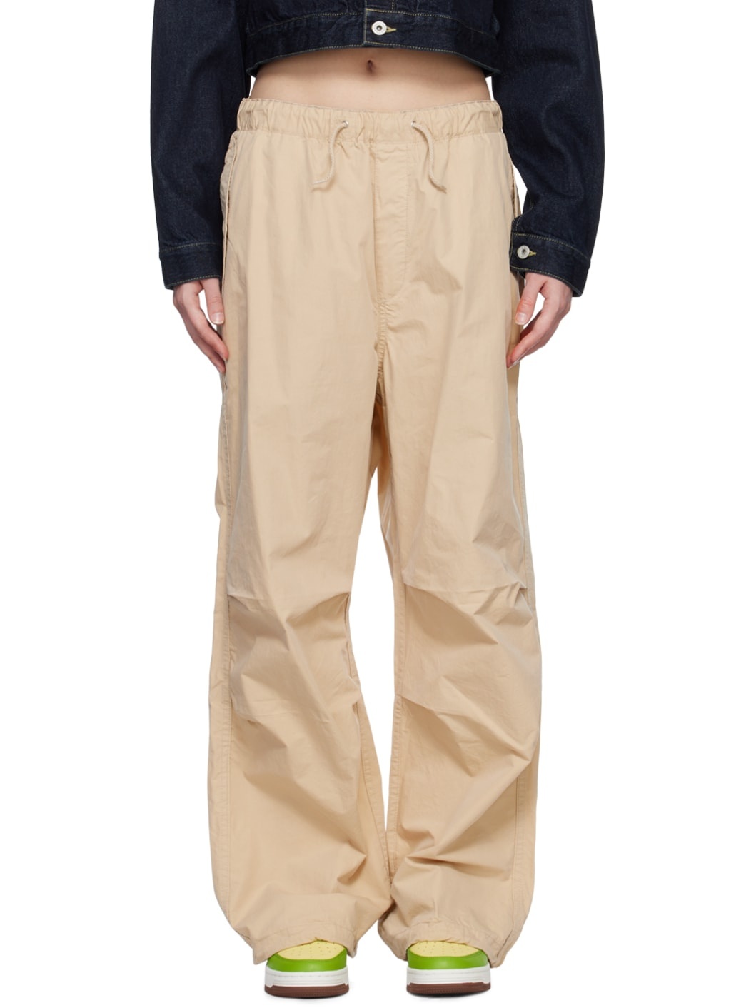 Beige Army Trousers - 1