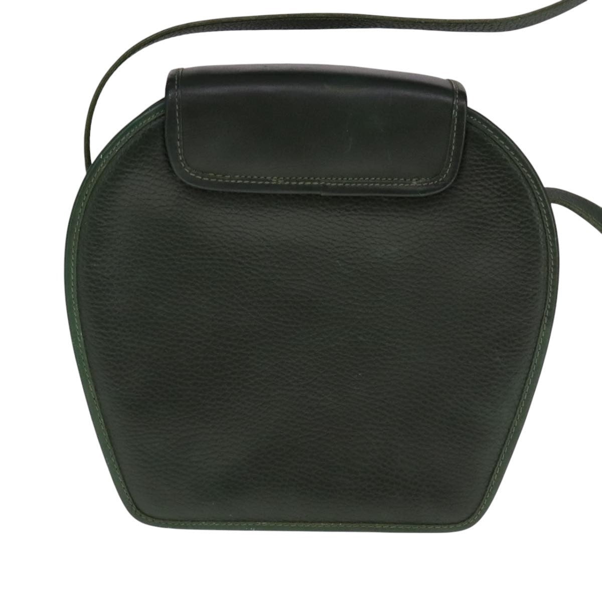 Burberry Shoulder Bag Leather Green - 3