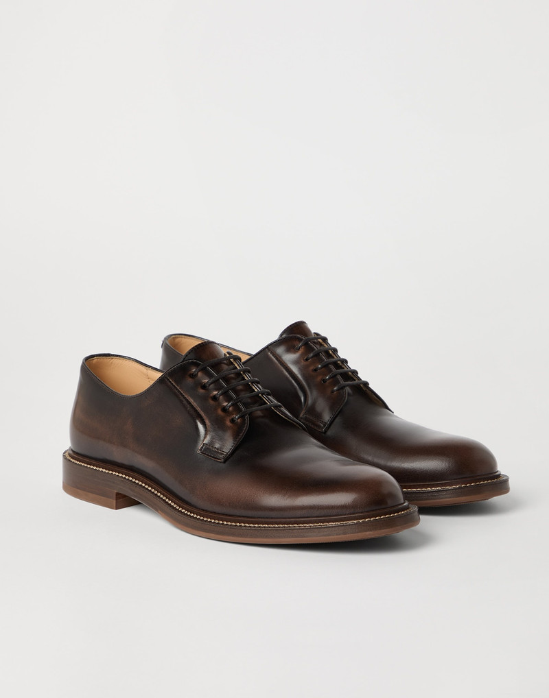 Burnished calfskin Derbys 1