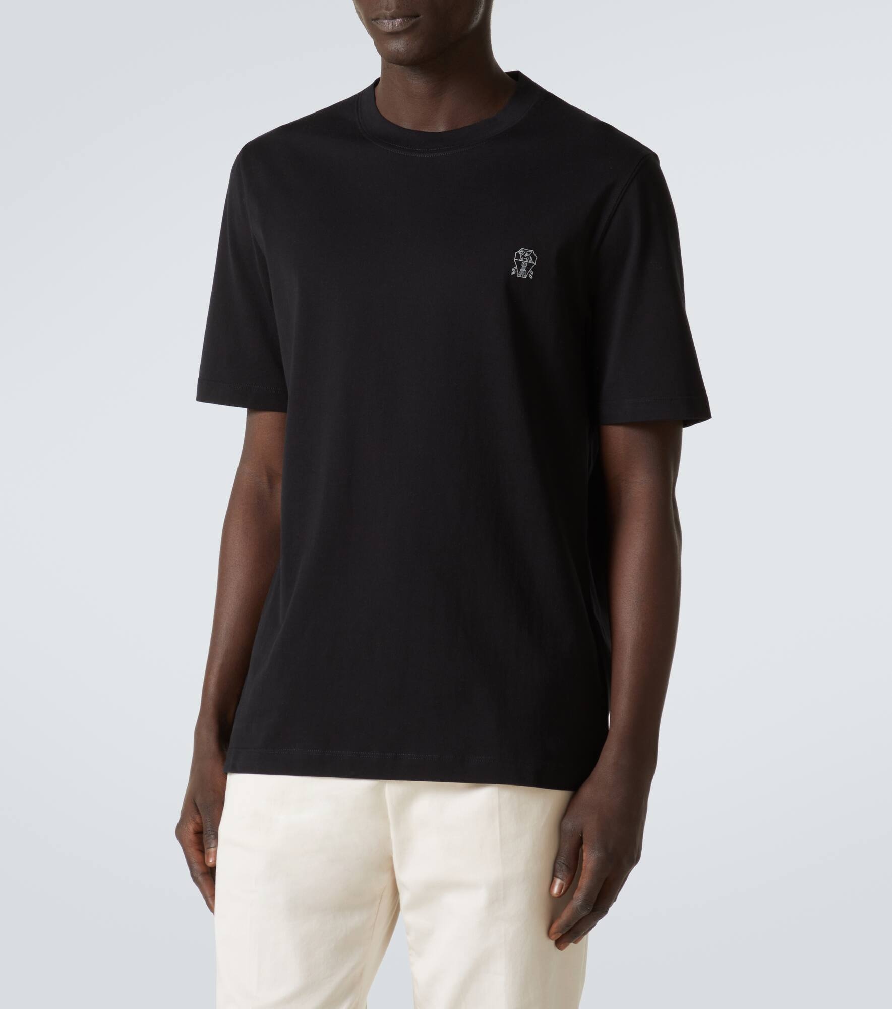 Logo cotton jersey T-shirt - 3