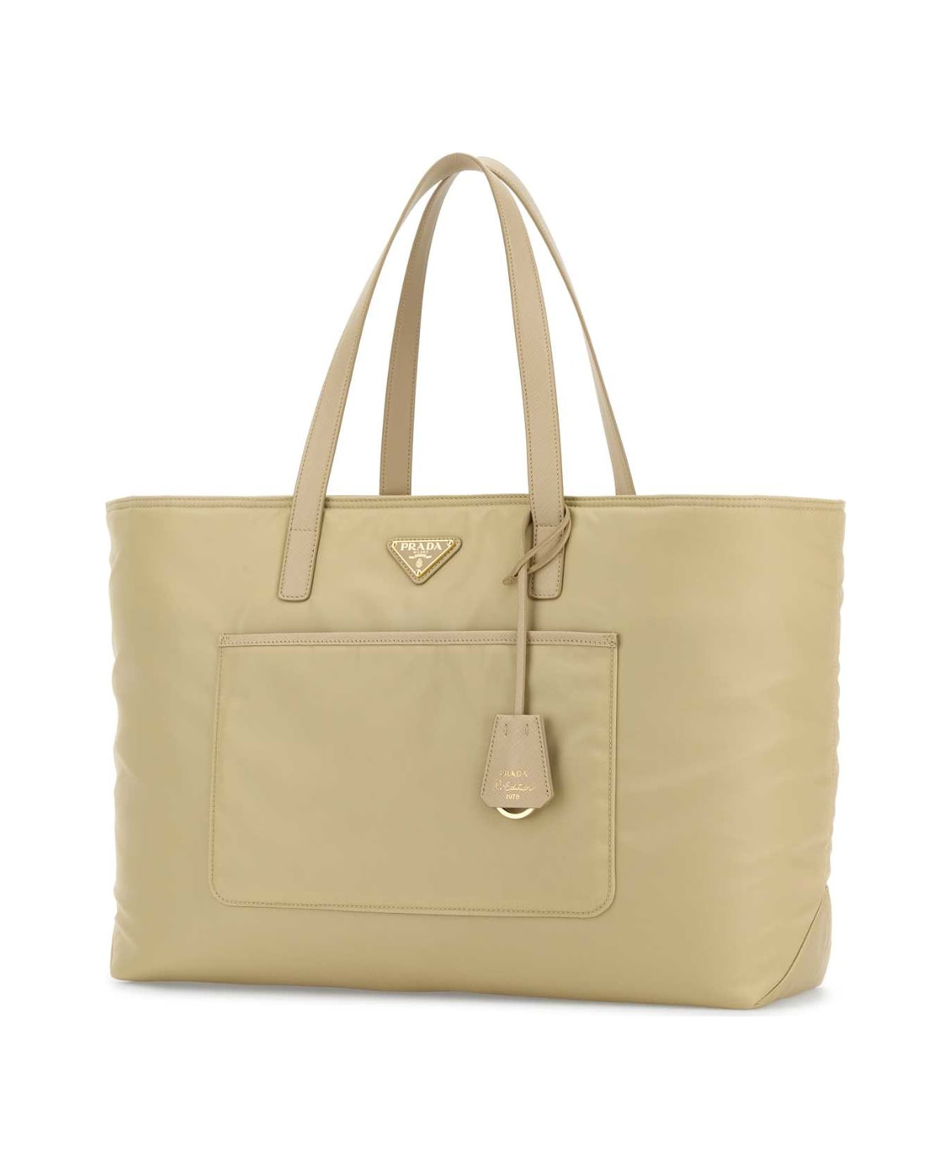 Sand Re-nylon Large Re-edition 1978 Shopping Bag - 2