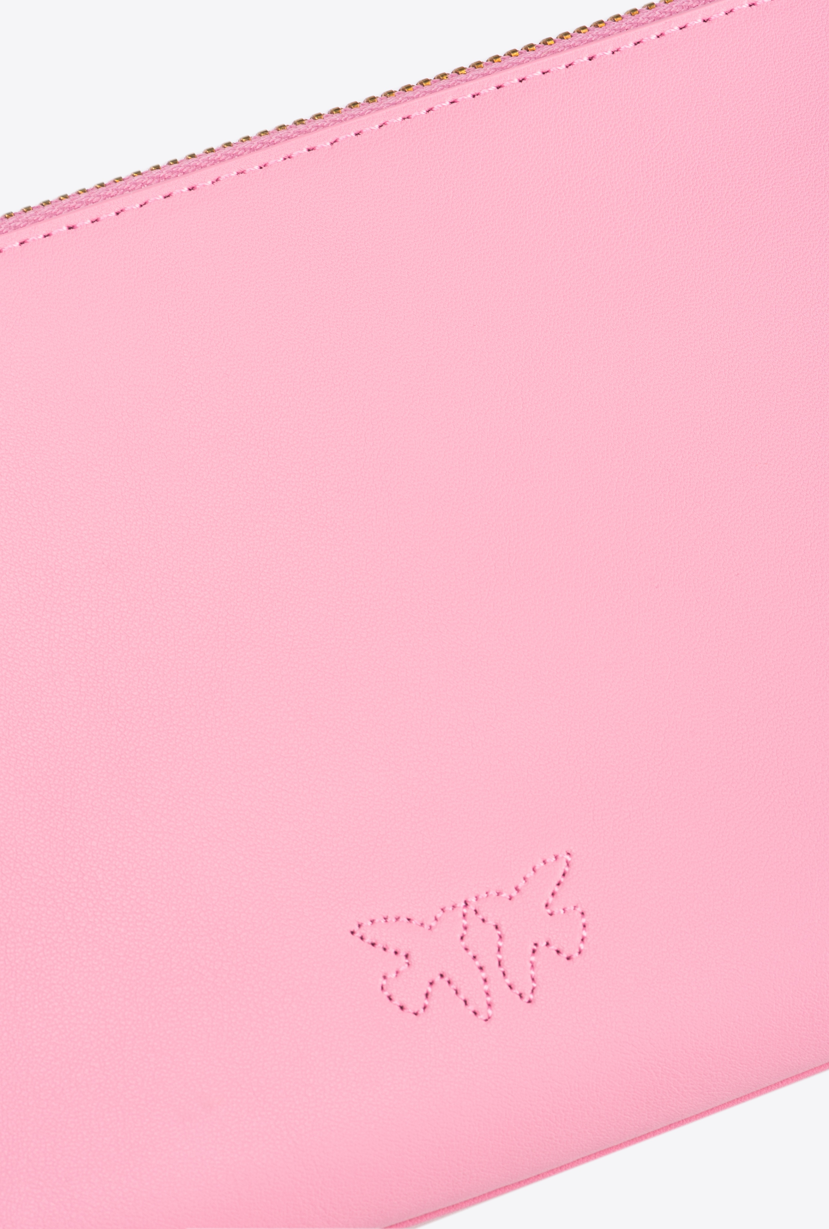 HORIZONTAL FLAT BAG IN LEATHER - 4