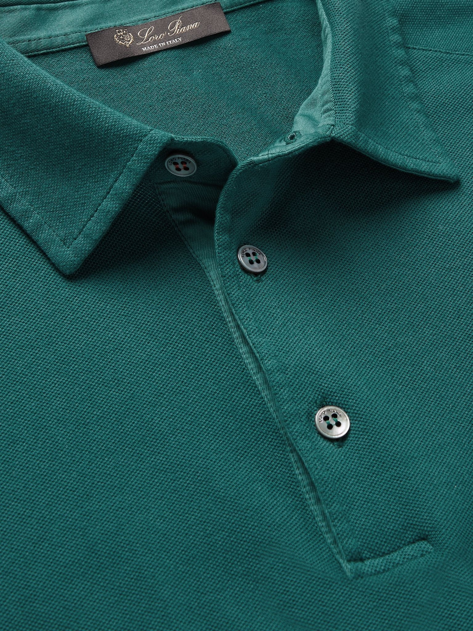 Cotton-Piqué Polo Shirt - 5