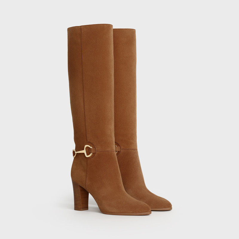 CELINE Claude Boot in Suede calfskin outlook