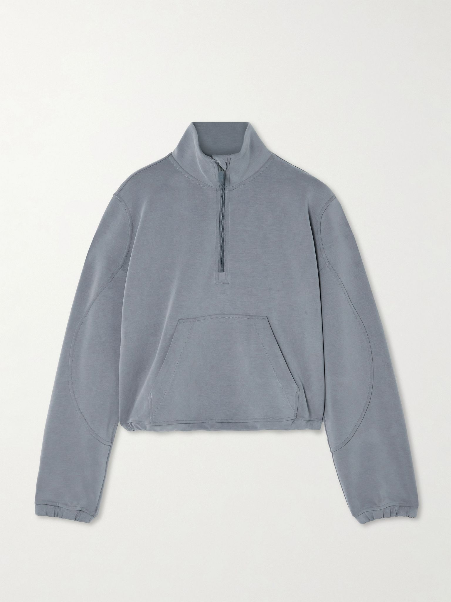 Casual brushed recycled-Softstreme™ sweatshirt Gray - 1