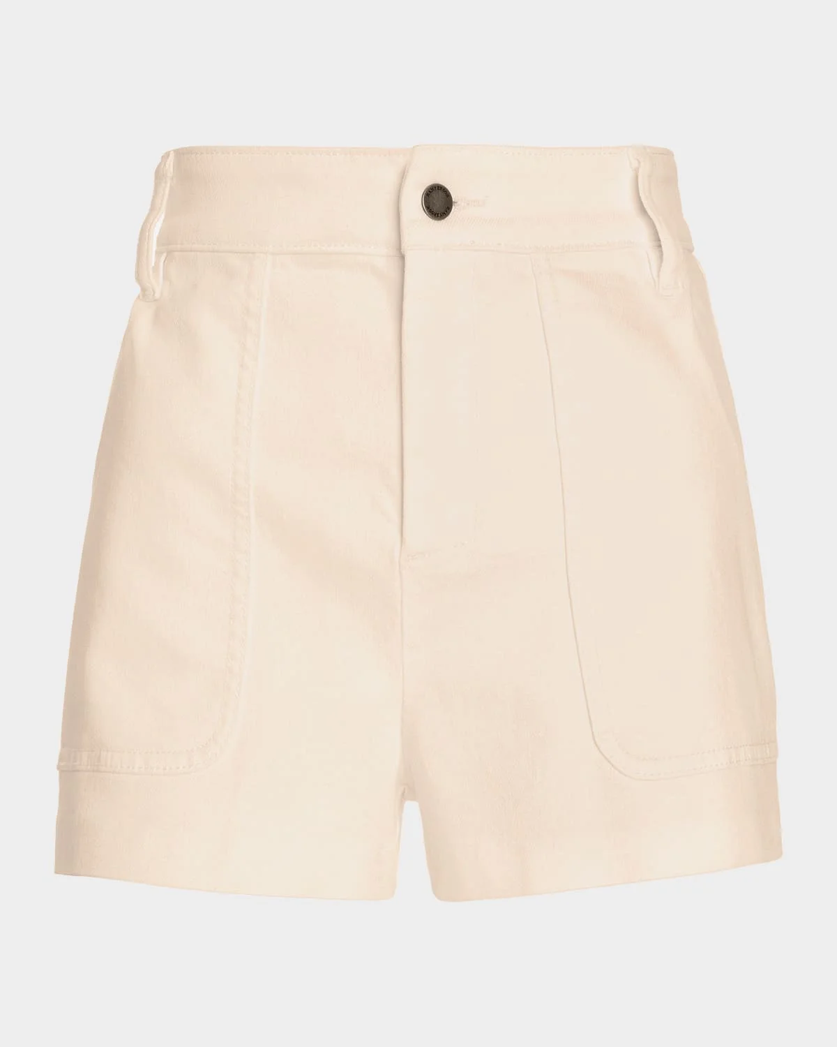 Hilary High-Rise Denim Shorts - 1