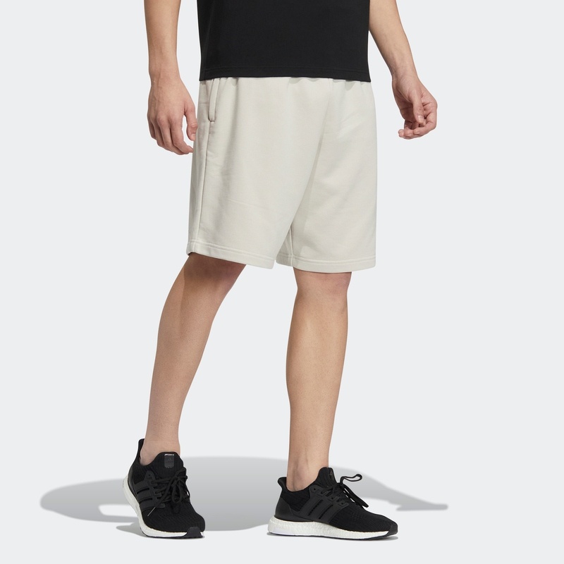 adidas Knit Shorts 'Beige' HS4388 - 3