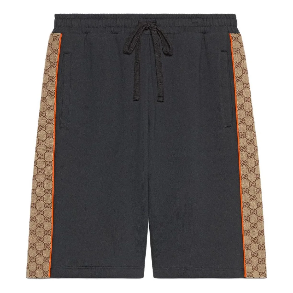 Gucci GG Monogram Panel Shorts 'Dark Grey' 770795-XJF35-1283 - 1