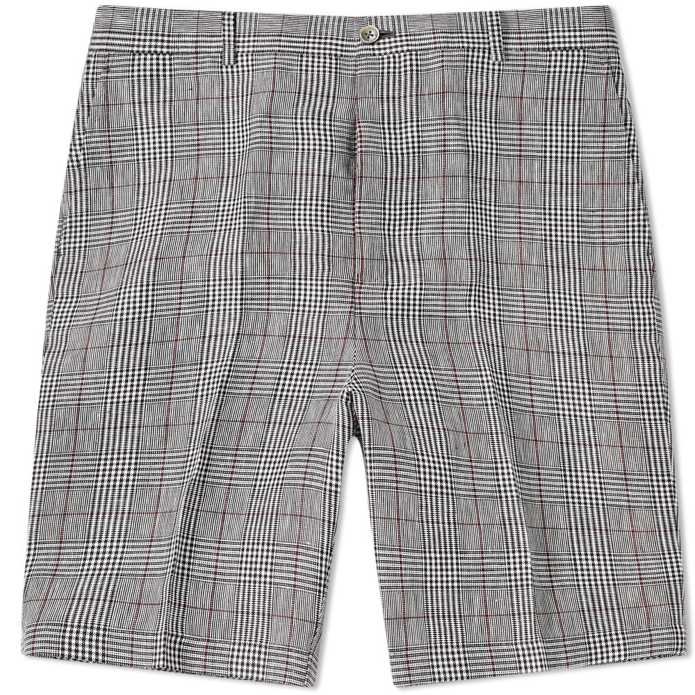 Thom Browne Crisp Check Linen Short - 1