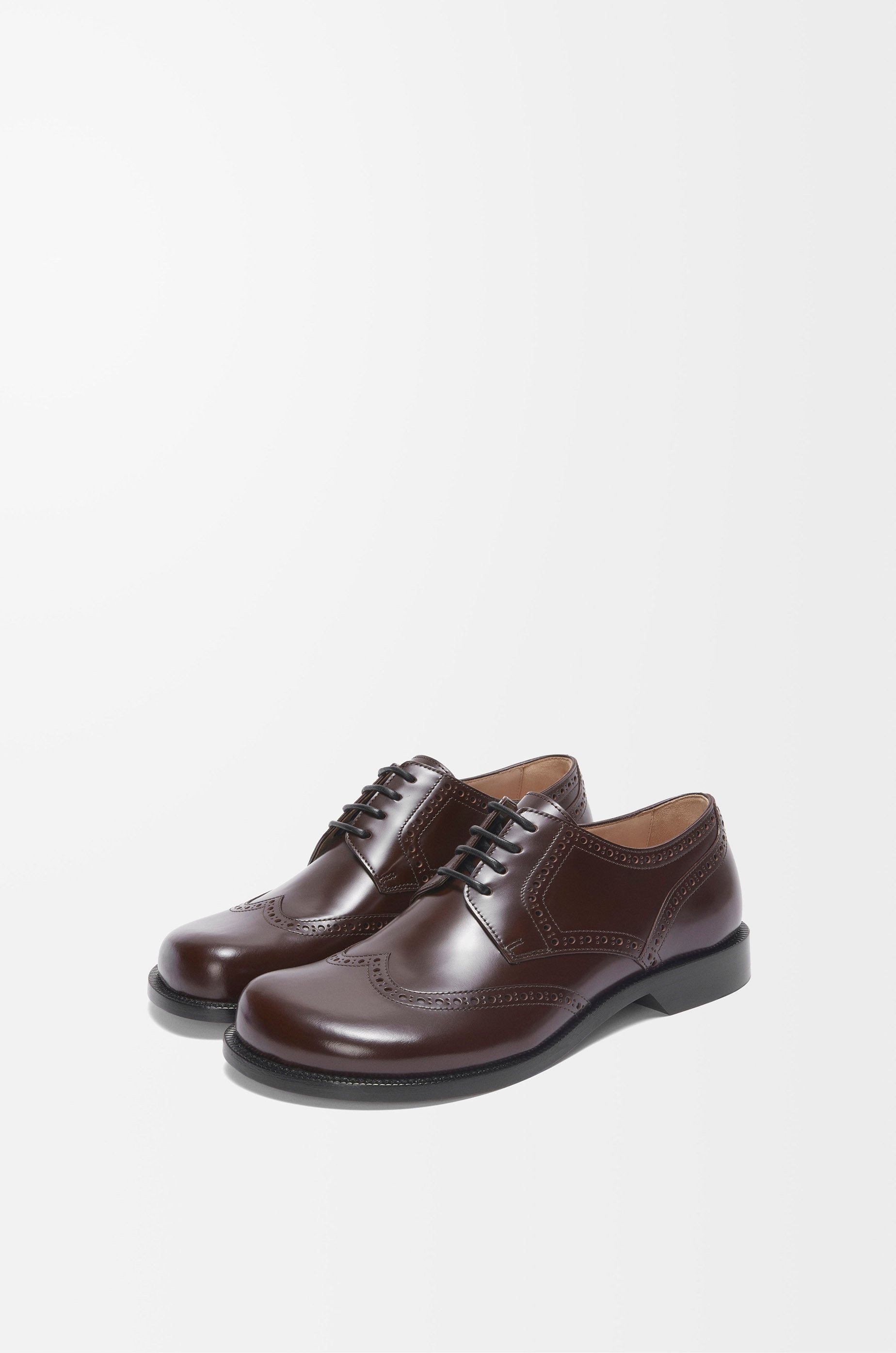 Campo brogue derby in brushed calfskin - 3