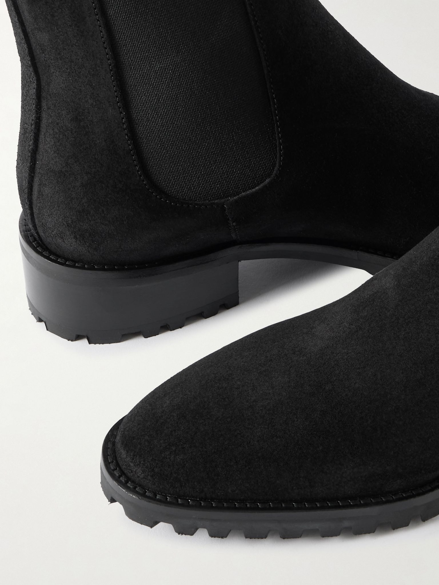Chelata 30 suede Chelsea boots Black - 4