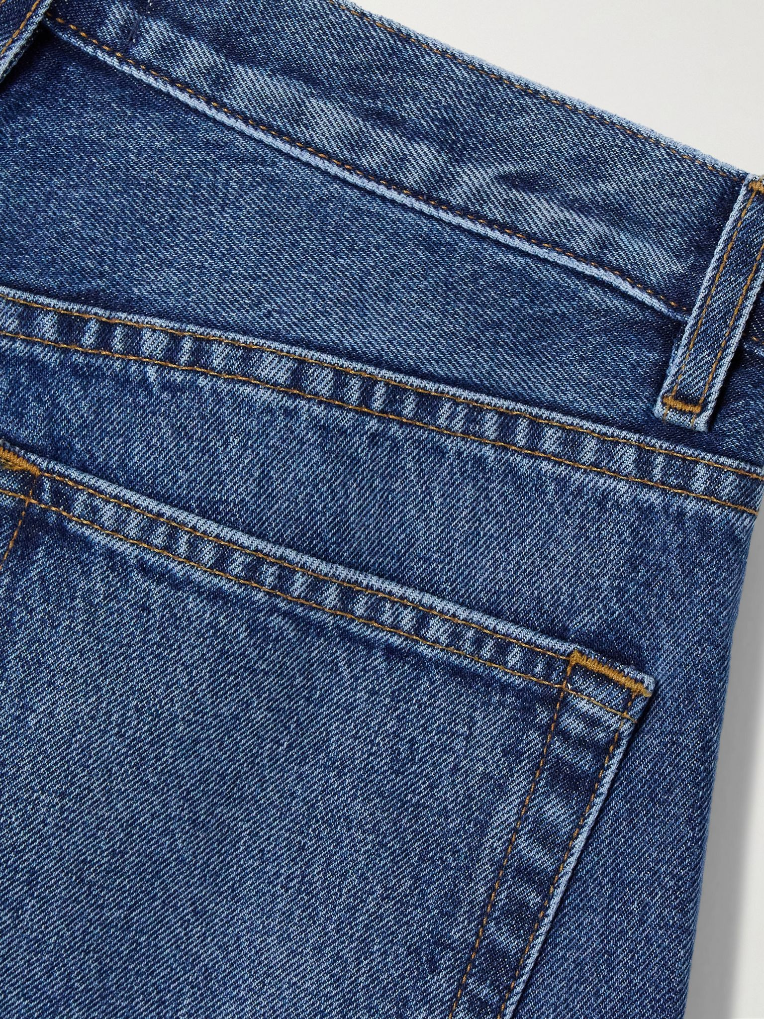 The Bubble high-rise barrel-leg jeans Mid denim - 6
