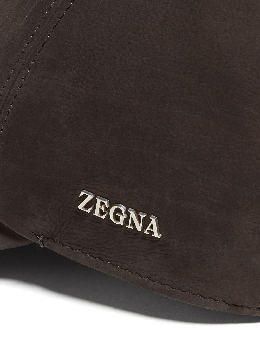 leather baseball cap - 3