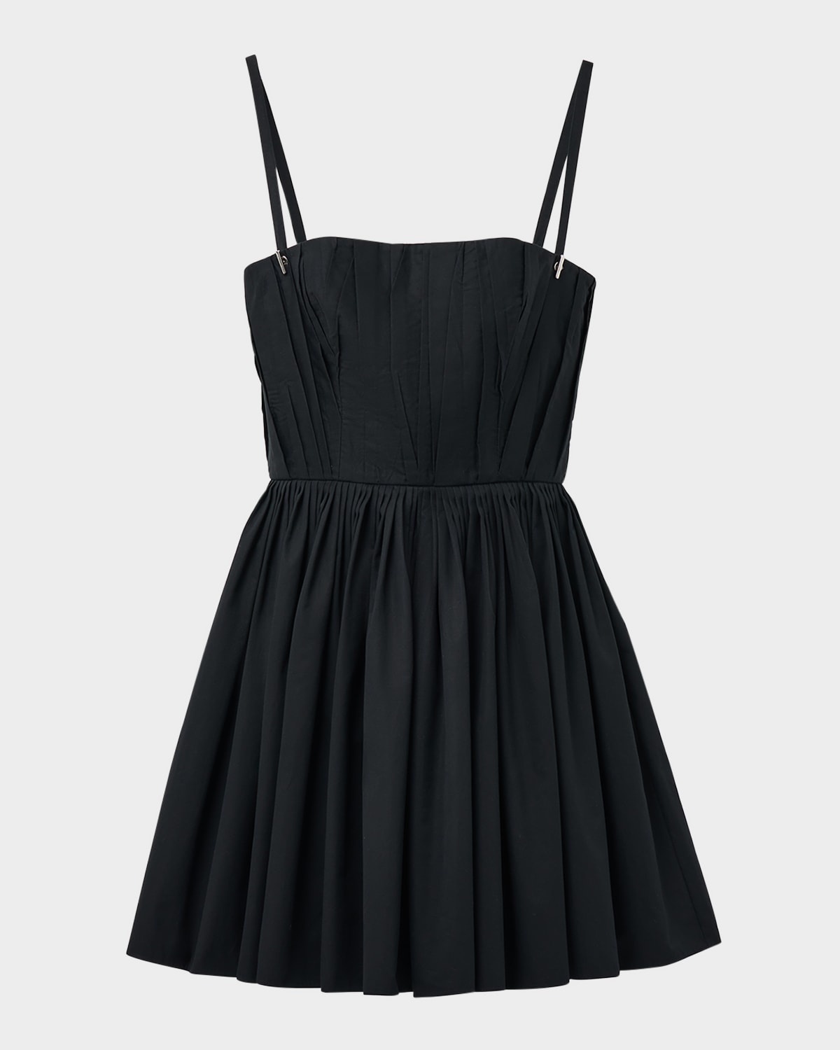 【Alexander McQueen】★gathered mini dress Alexander McQueen Gathered A-Line Mini Dress | neimanmarcus