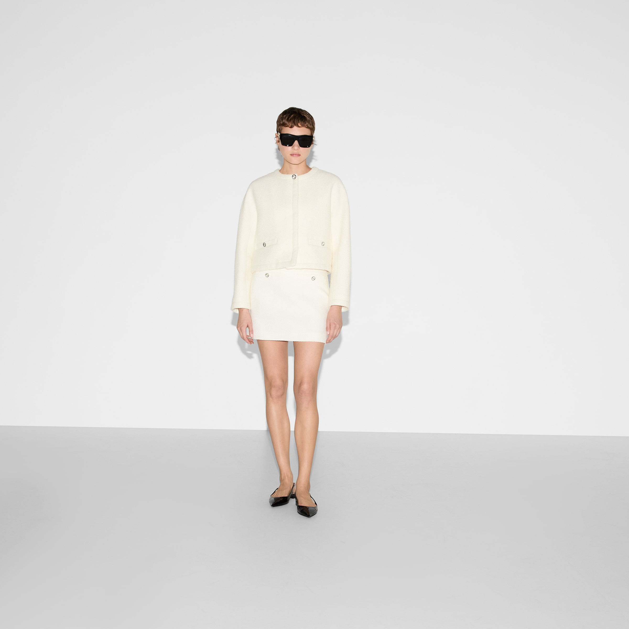 Wool bouclé jacket - 2