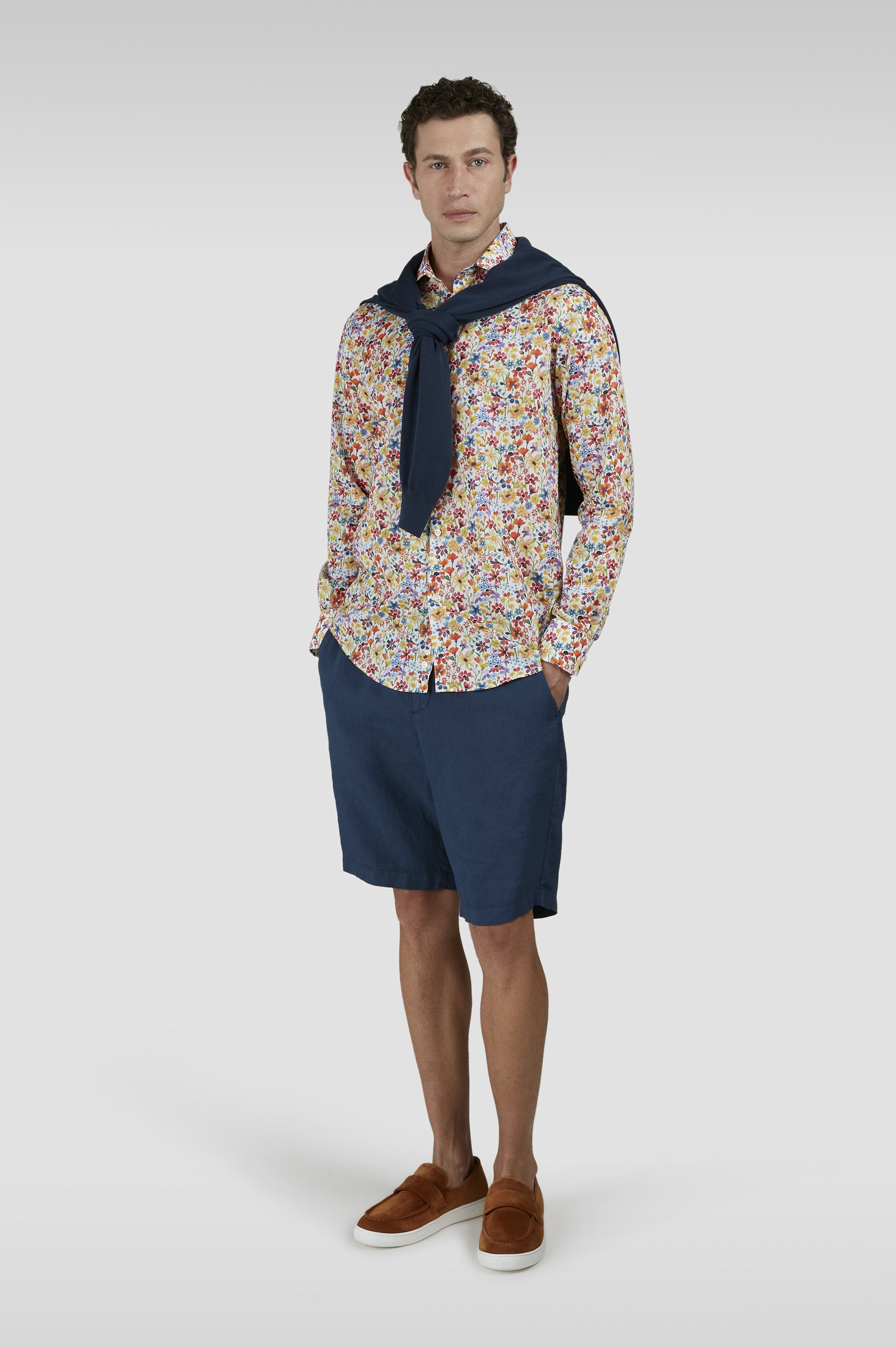 SHIRT WITH ARCHIVE FLORAL PRINT - 2