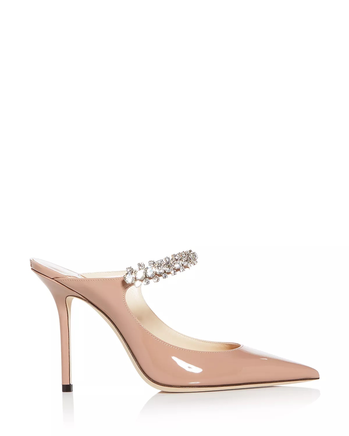 Women's Bing 100 Embellished High Heel Mules - 4