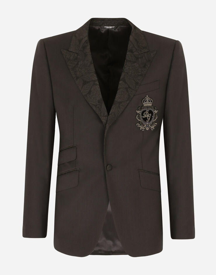 Sicilia tuxedo jacket with patch - 3