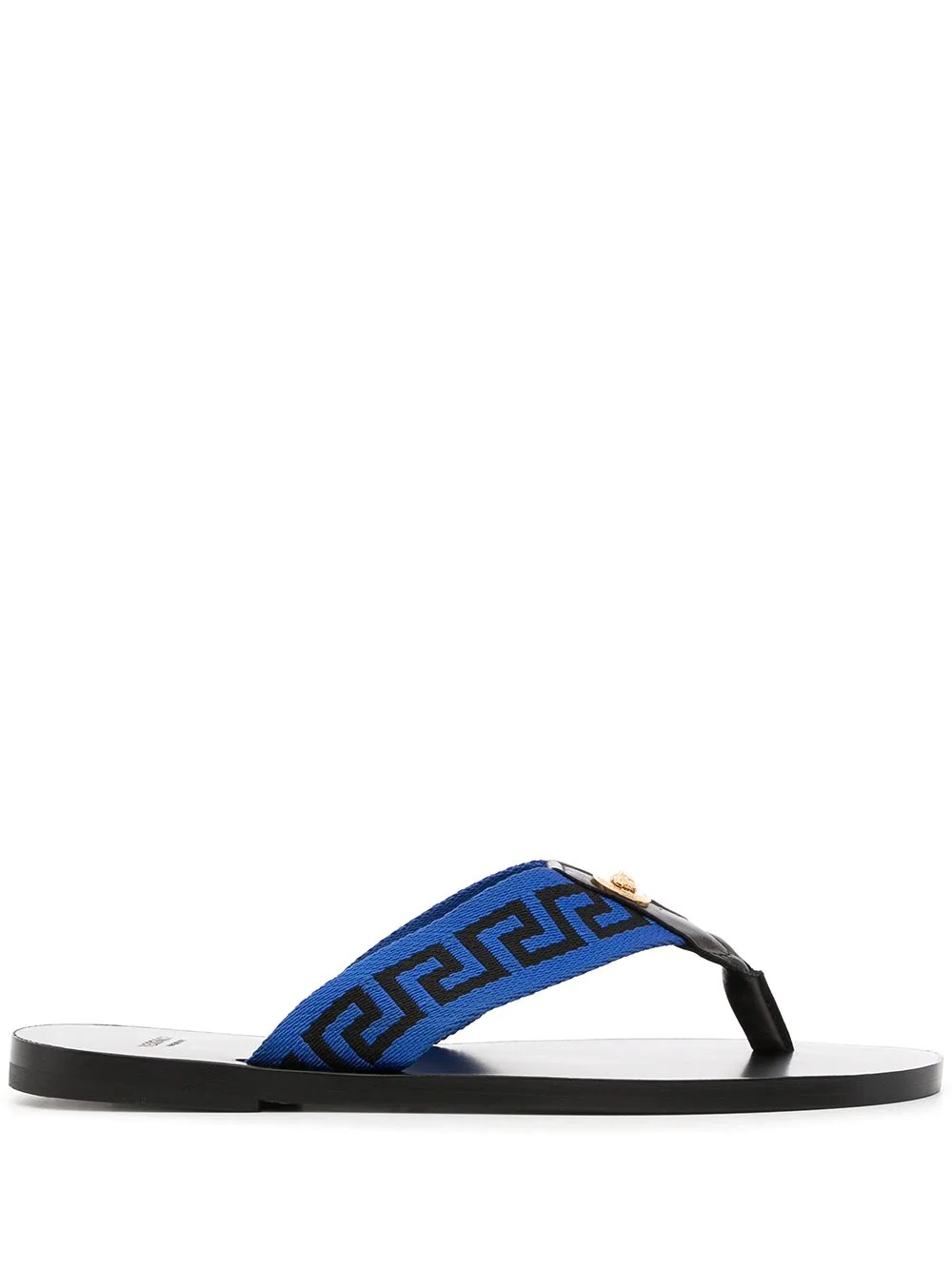 Greca-pattern flip-flops - 1