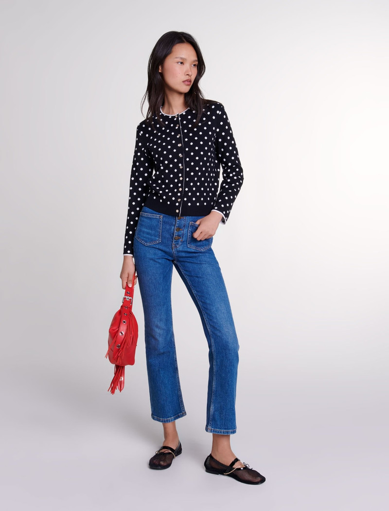 maje Fancy knit cardigan outlook