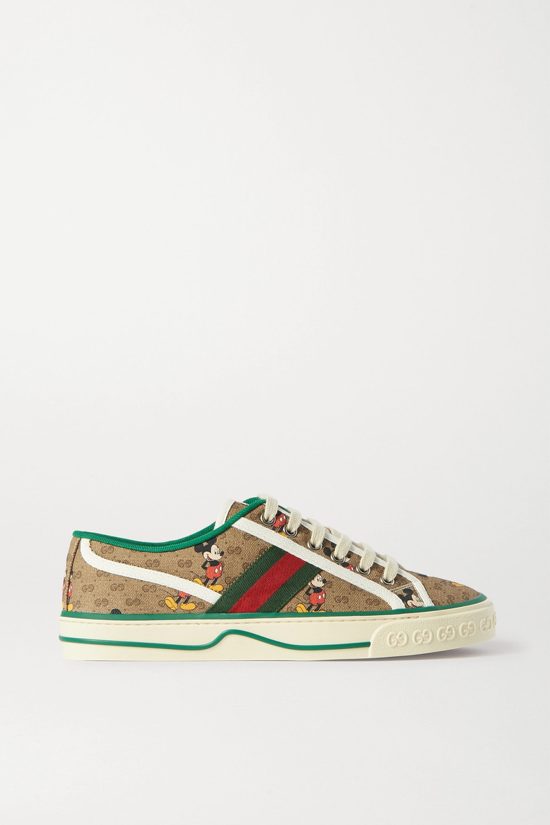 + Disney printed canvas sneakers - 1