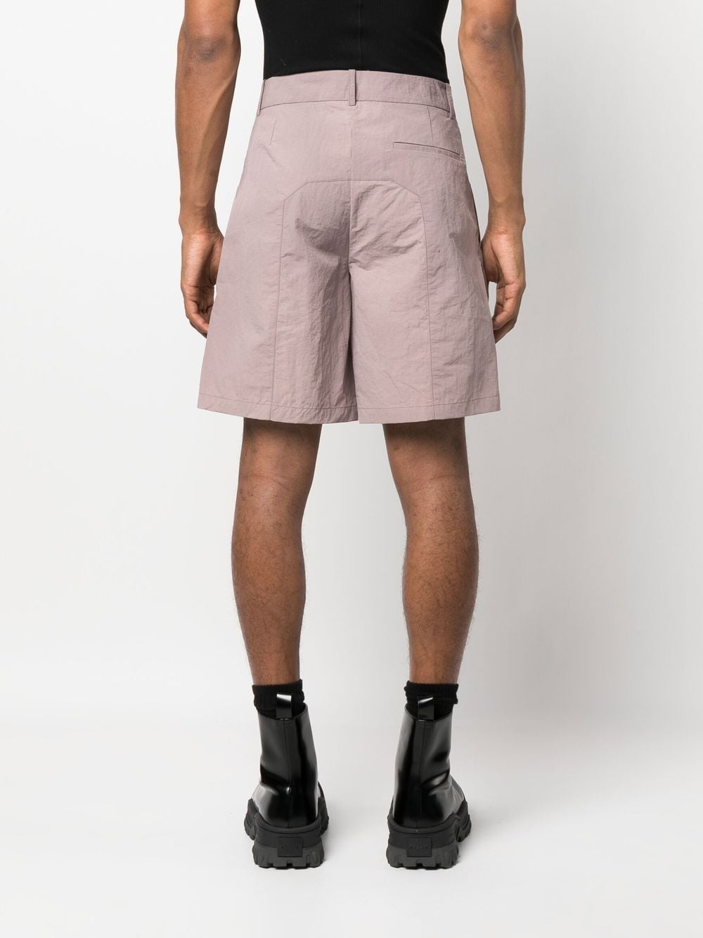 Irregular Dye logo-print shorts - 4