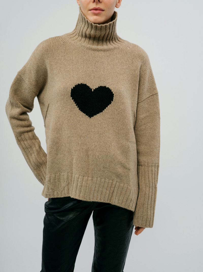 Zadig & Voltaire Alma Heart Sweater outlook