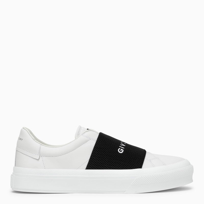 Givenchy White Sneakers With Logo Band Men - 1