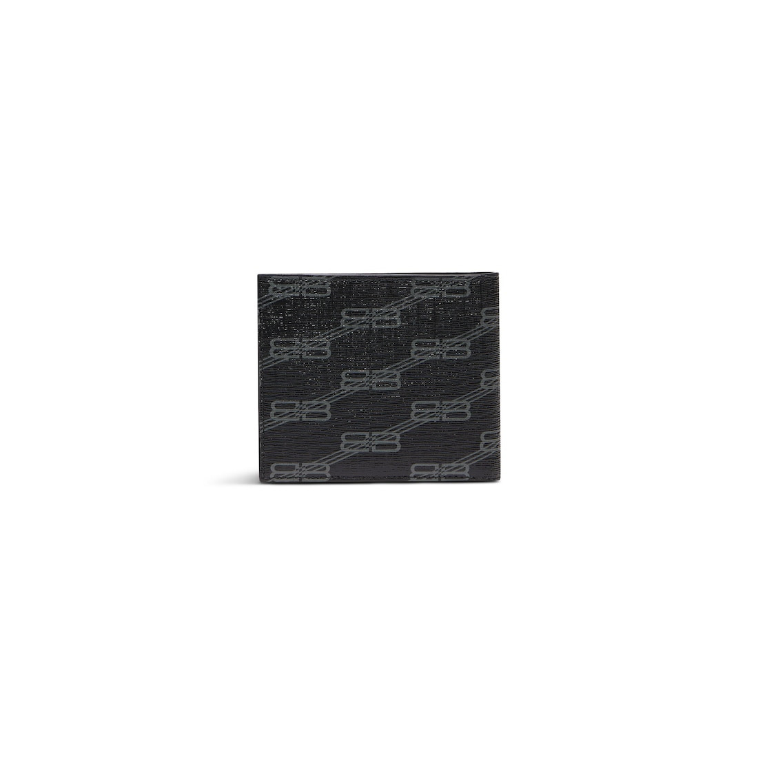 signature square folded wallet bb monogram coated canvas - 2