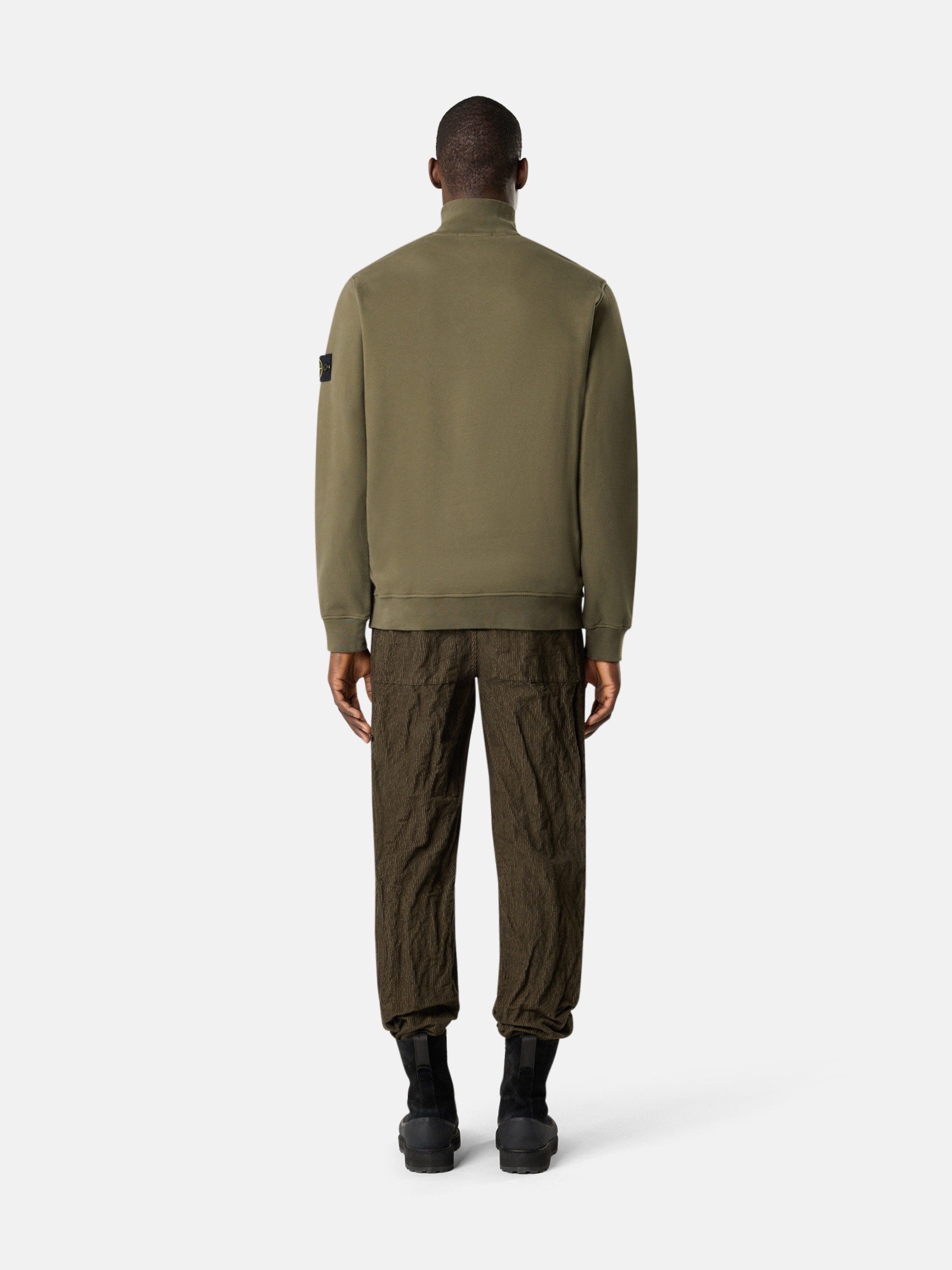 6100068 BRUSHED ORGANIC COTTON FLEECE - 5