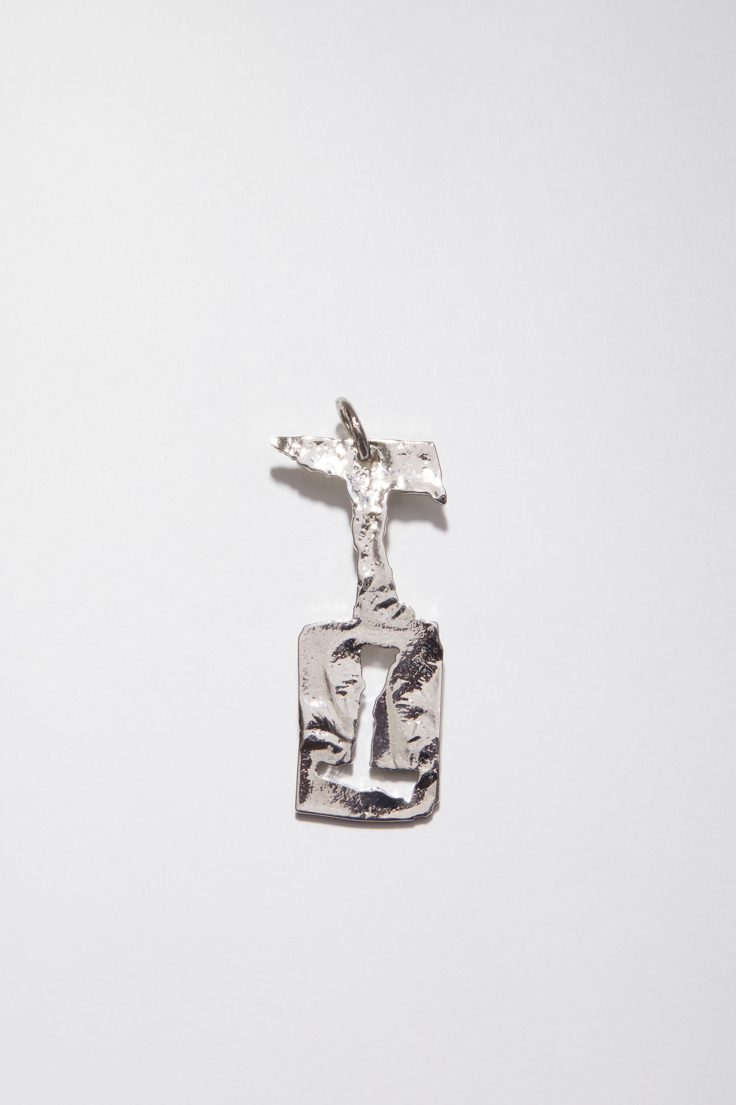 T pendant - Silver - 2