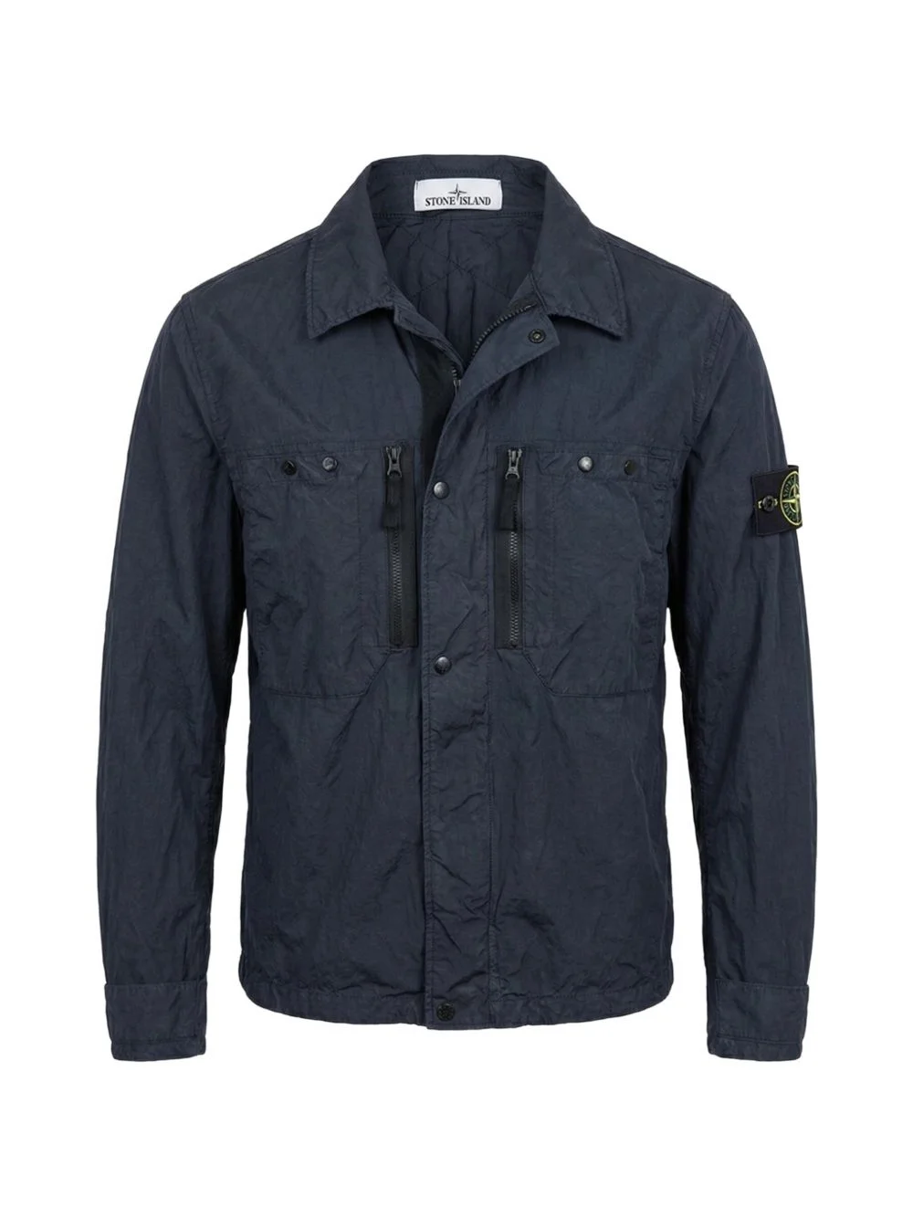 zip-up shirt - 1