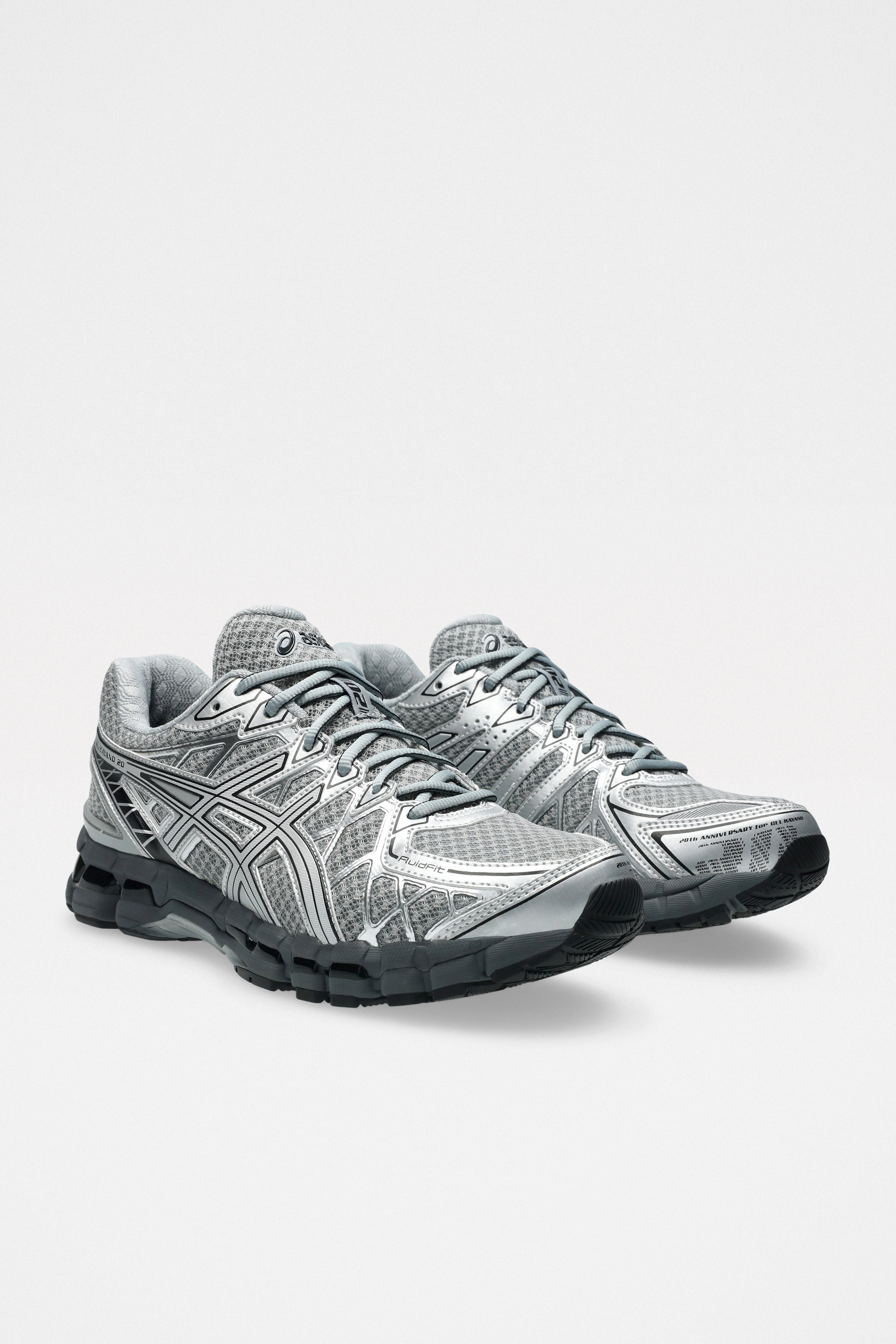 ASICS GEL-KAYANO 20 GRAVEL / PURE SILVER - 4