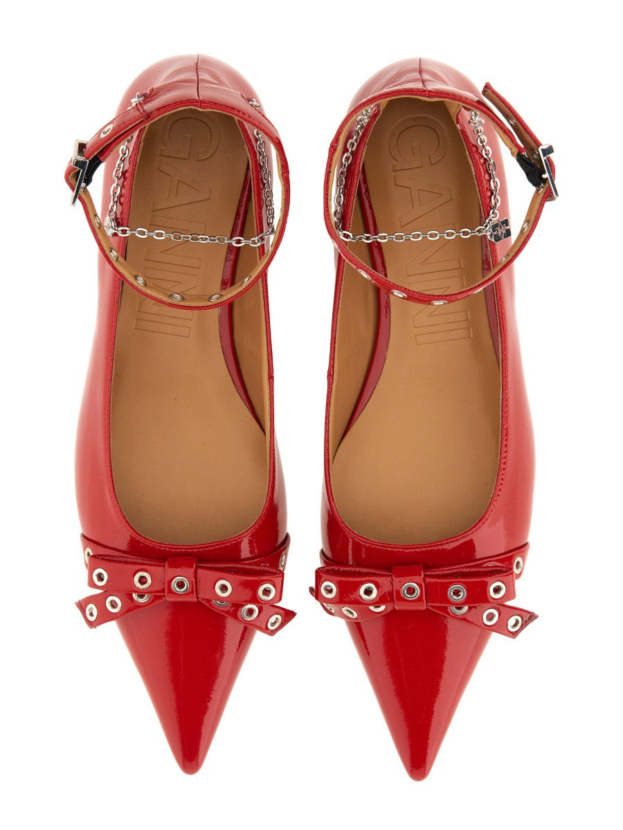Ganni Women Jewel Ballerina - 2
