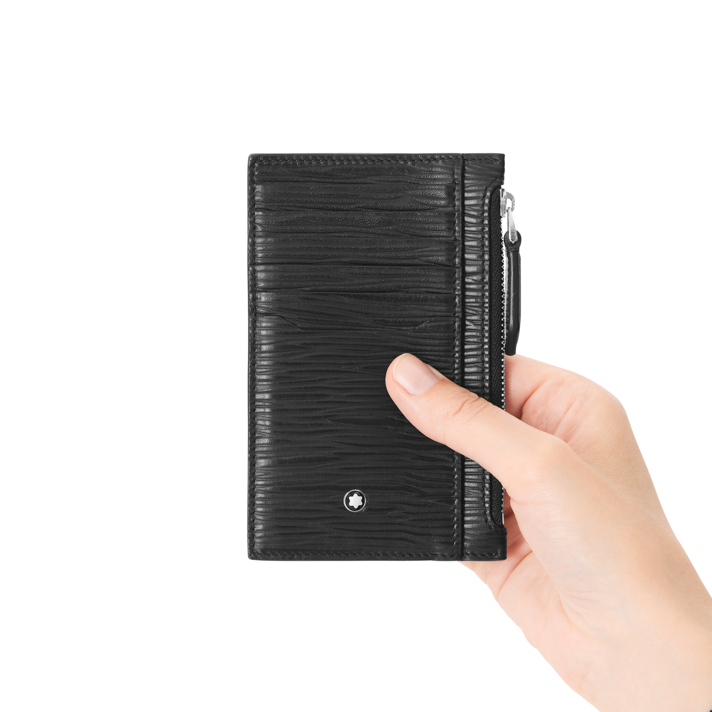 4810 card holder 8cc with zipped pocket - 2