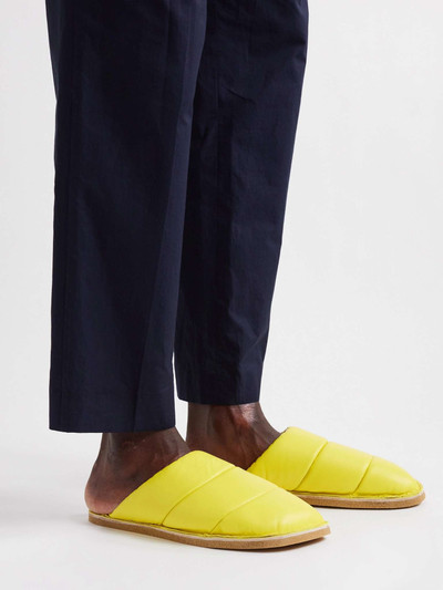 Dries Van Noten Leather Slippers outlook