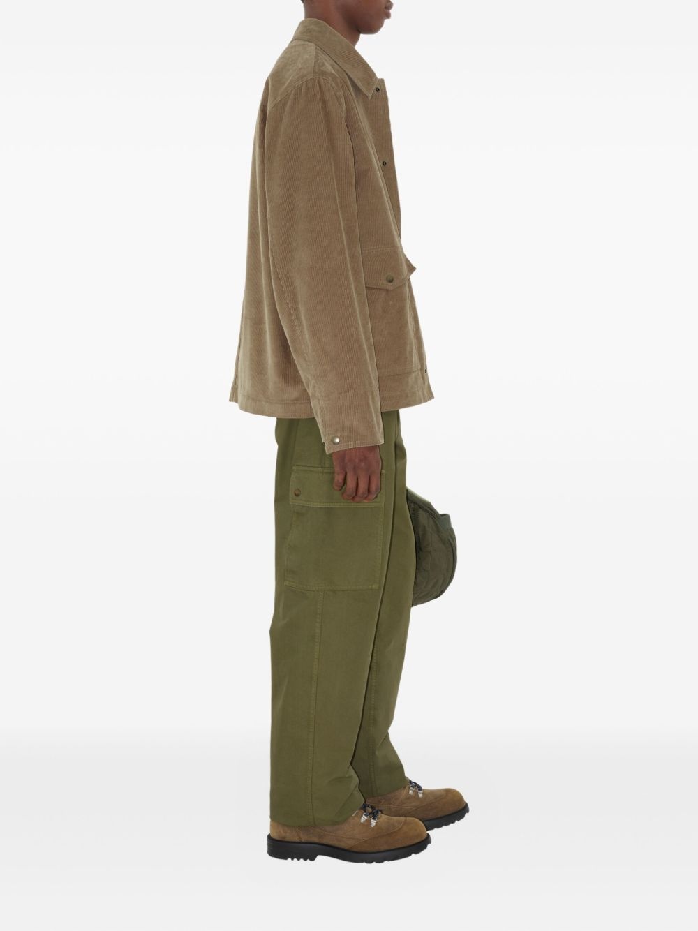 corduroy shirt jacket - 2