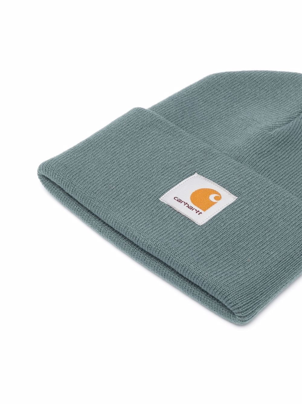 Watch Hat logo-patch beanie - 2