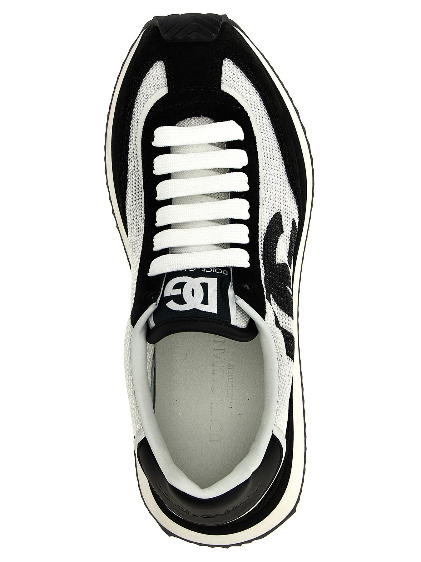 Dg Cushion Sneakers White/Black - 4