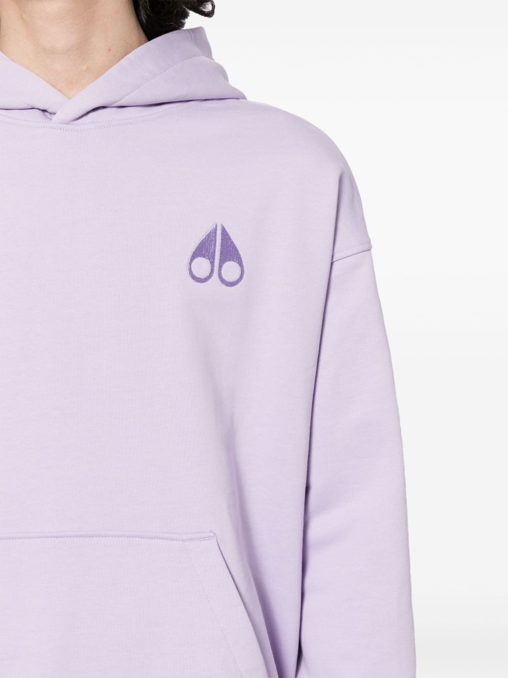 Serge logo-embroidered hoodie - 5
