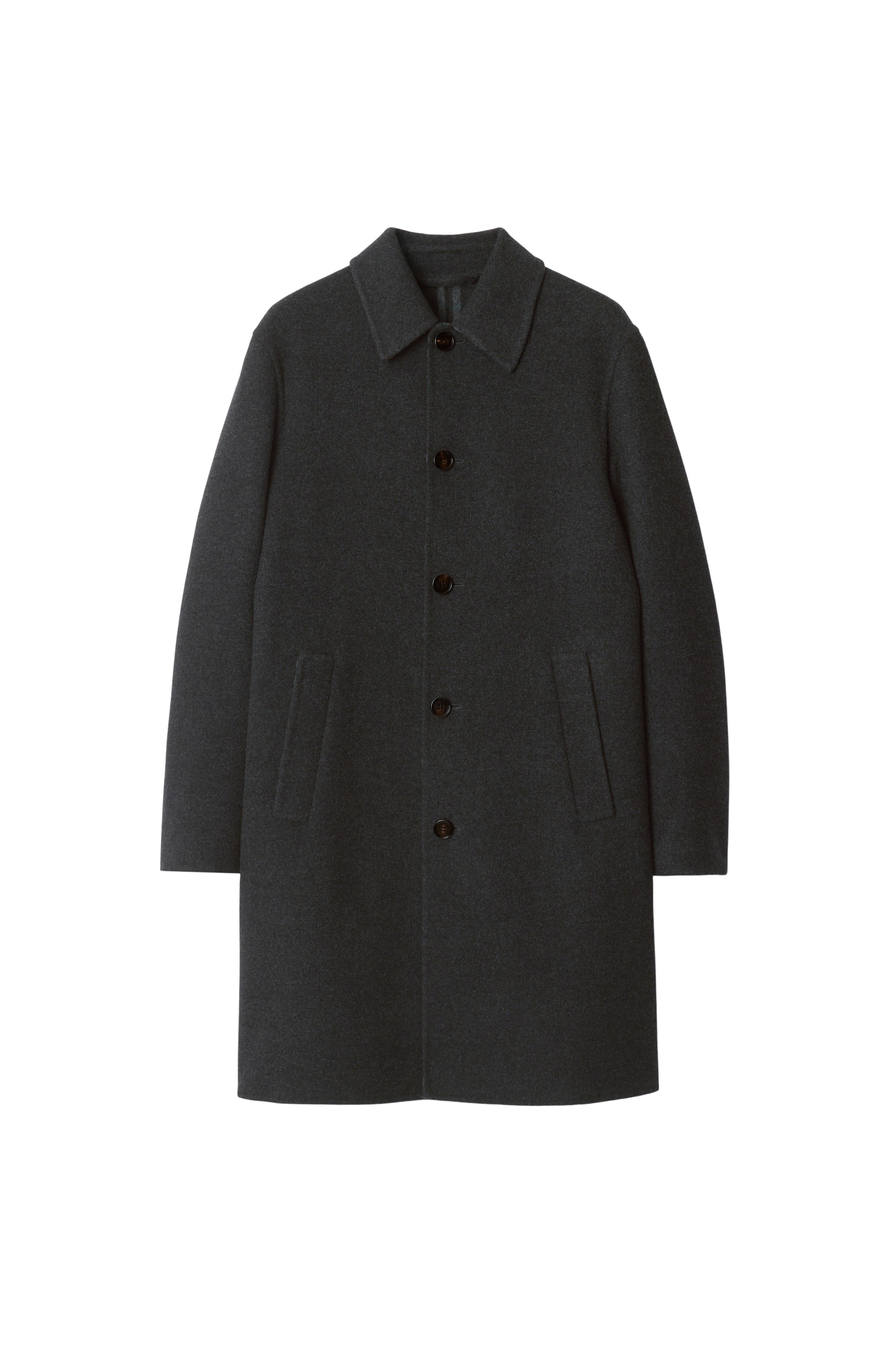 burberry Mid-length Wool Car Coat in Charcoal at Nordstrom - 2