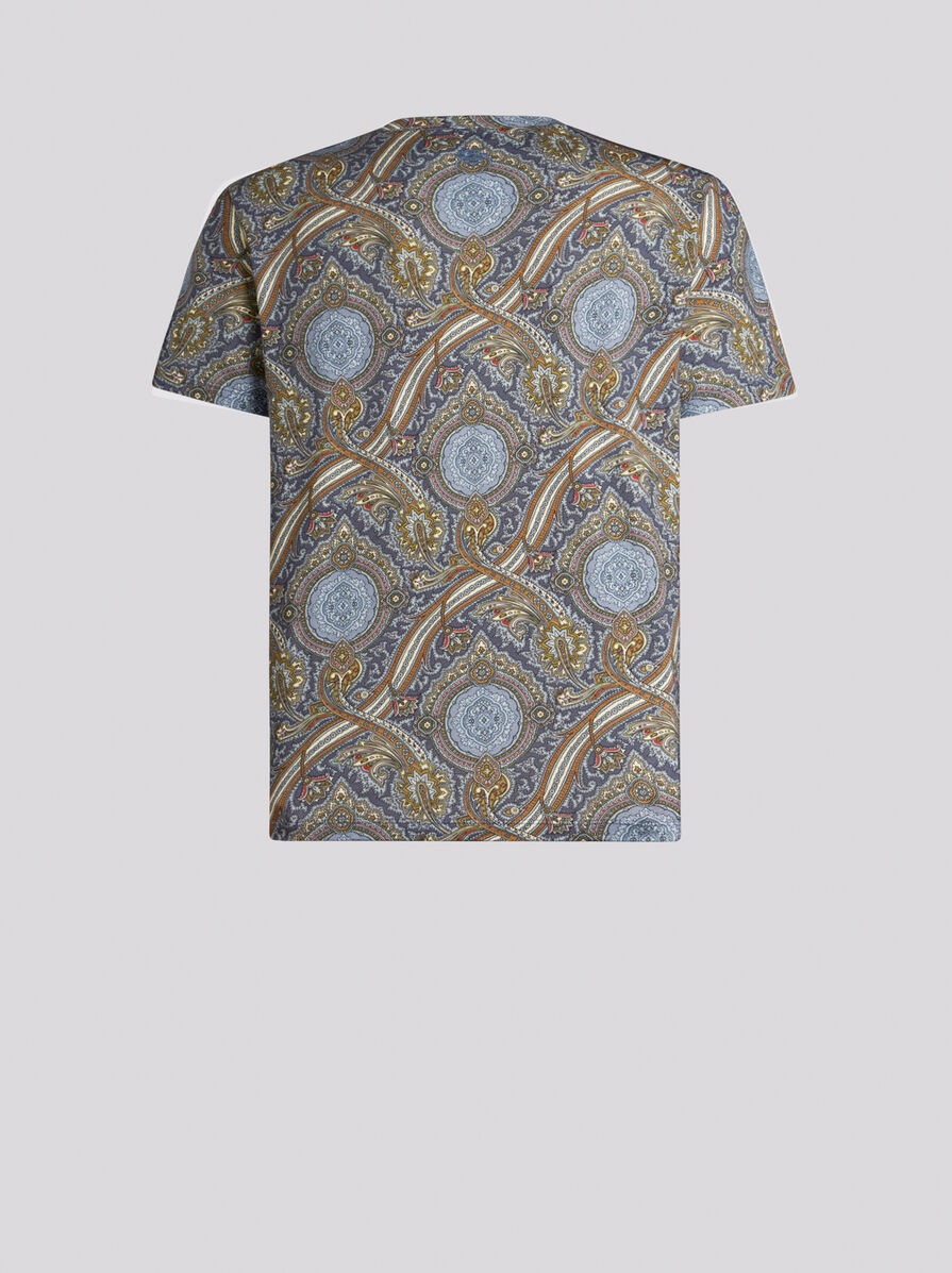 PRINTED COTTON T-SHIRT - 5