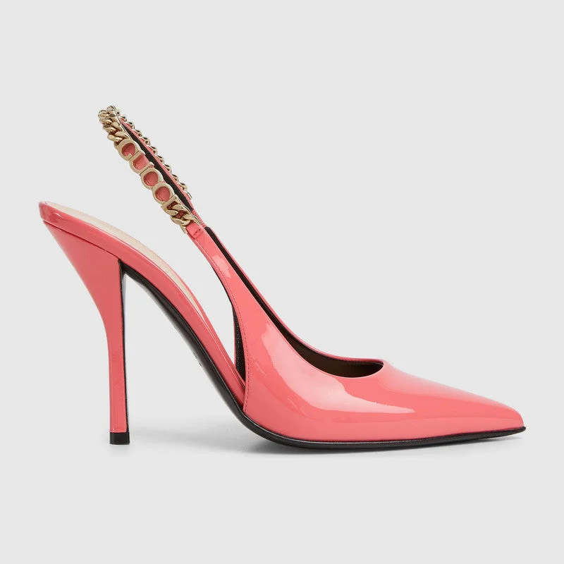 Gucci Signoria Slingback Pumps - 1