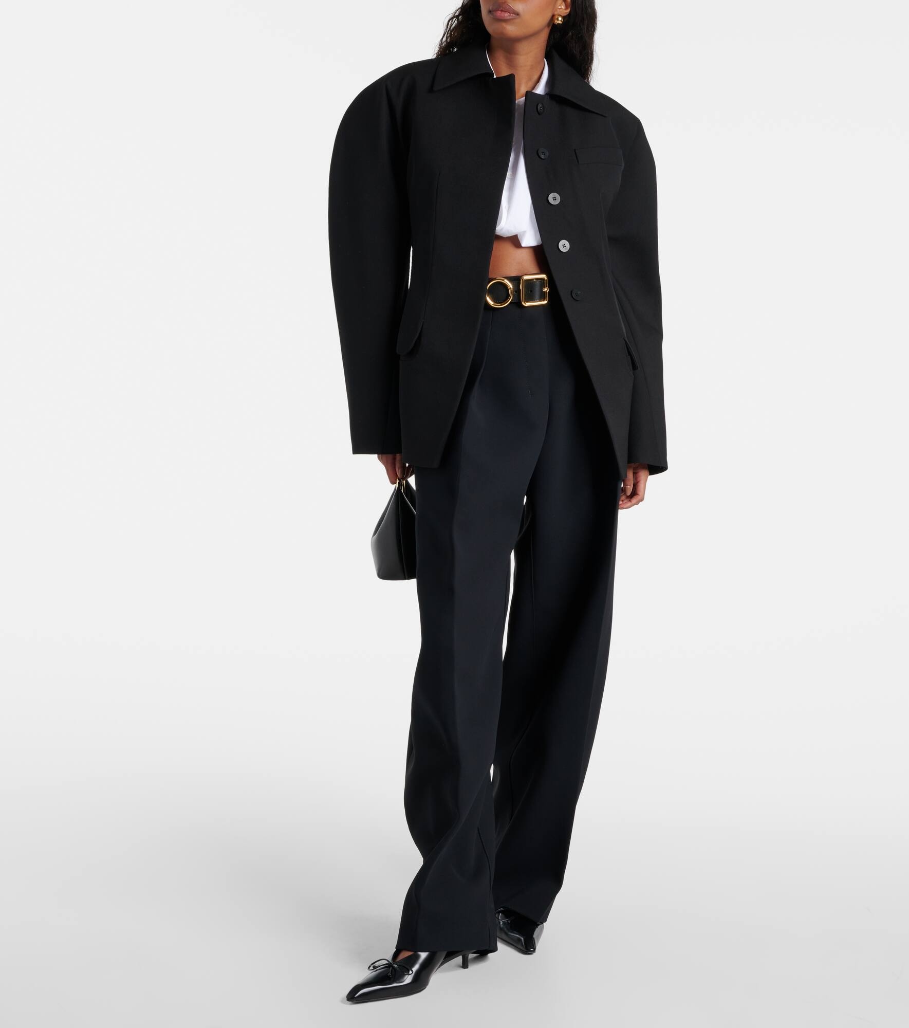 La Veste Castagna virgin wool jacket - 7